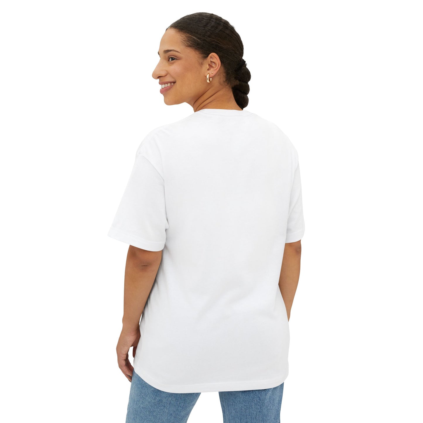 Valentine's Love Eyes Boxy Tee, Unisex T-Shirt for Couples, Cute Graphic Tee, Gift for Her, Oversized Casual Wear